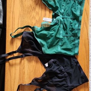 Set of 2 Sheer bralettes